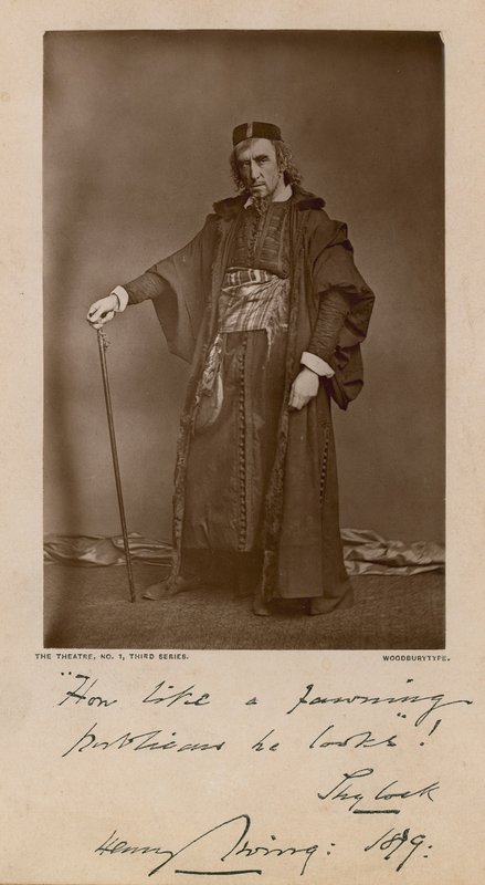 Henry Irving af English Photographer