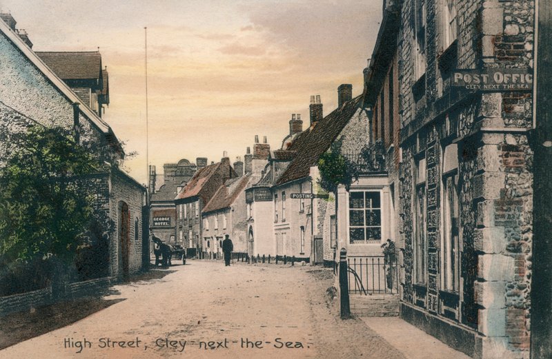 High Street, Cley-Next-The-Sea, Norfolk (foto) af English Photographer