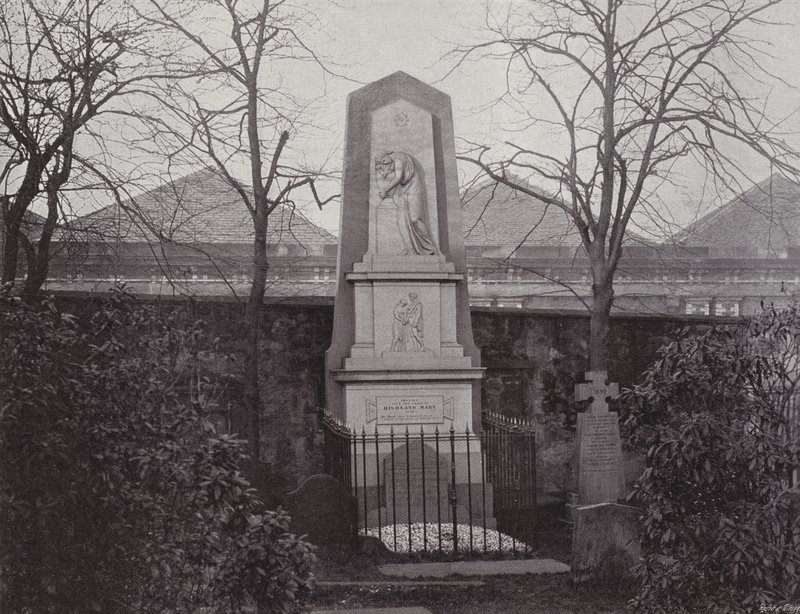 Highland Marys Grave, Greenock af English Photographer
