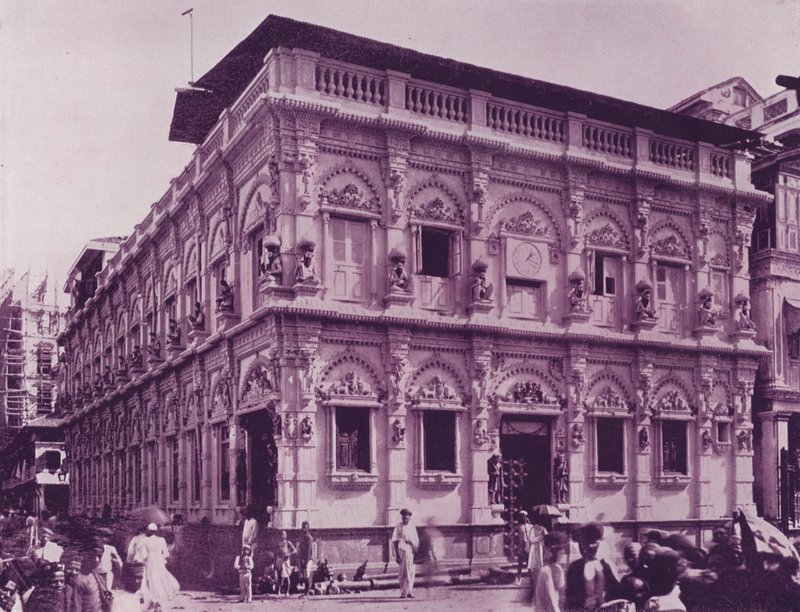 Hindu Temple, Bombay af English Photographer