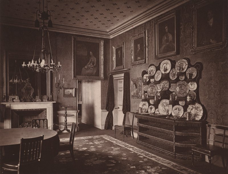 Holland House, London: Dining Room (s/h-billede) af English Photographer