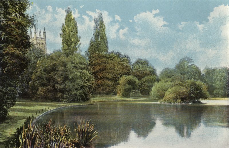 Jephson Gardens, Leamington af English Photographer