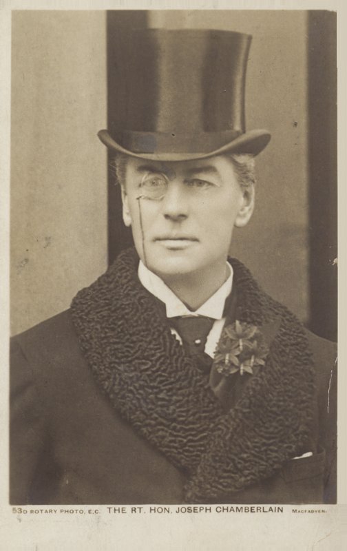 Joseph Chamberlain af English Photographer