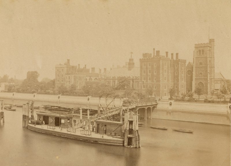 Lambeth Palace og mole af English Photographer