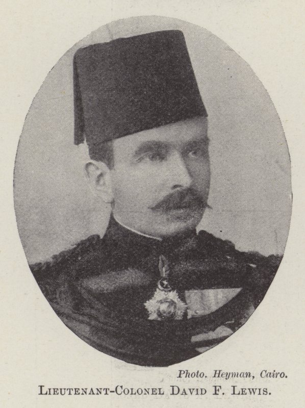 Oberstløjtnant David F Lewis af English Photographer