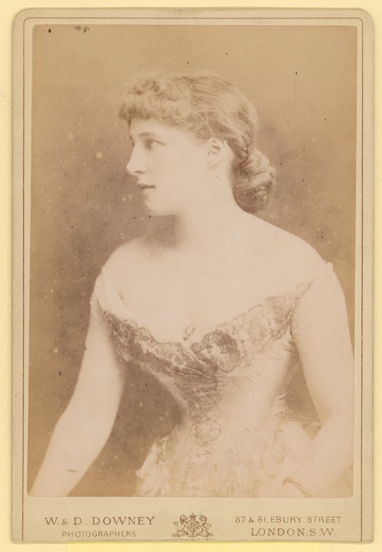 Lillie Langtry, skuespillerinde, fotografi af English Photographer