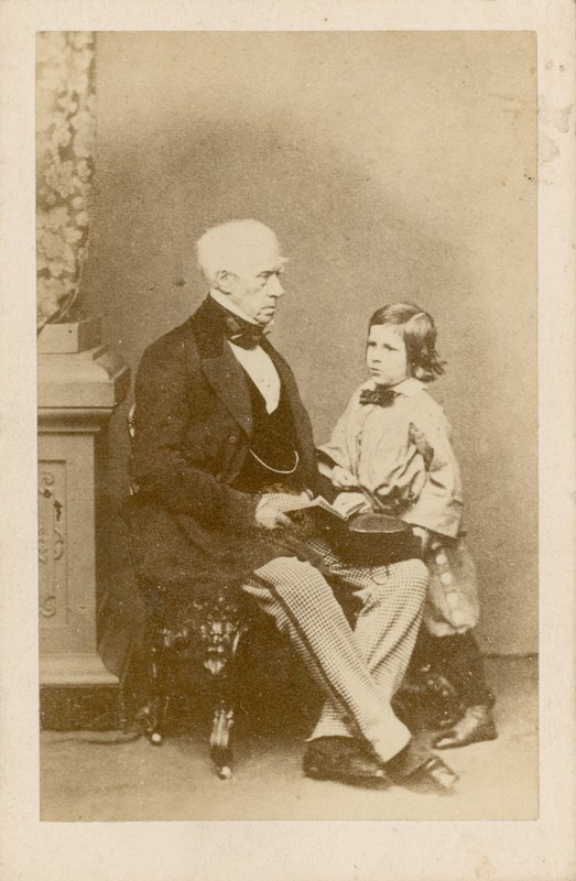 Lord Brougham af English Photographer