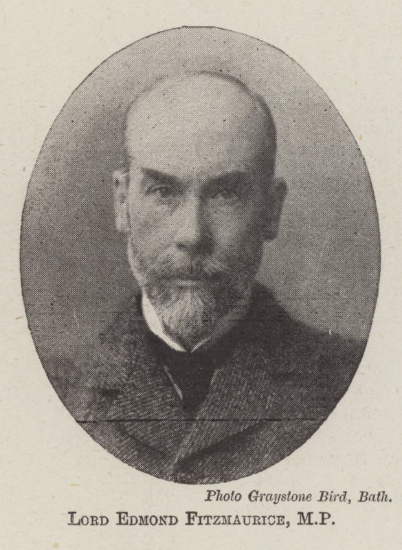Lord Edmond Fitzmaurice, MP af English Photographer