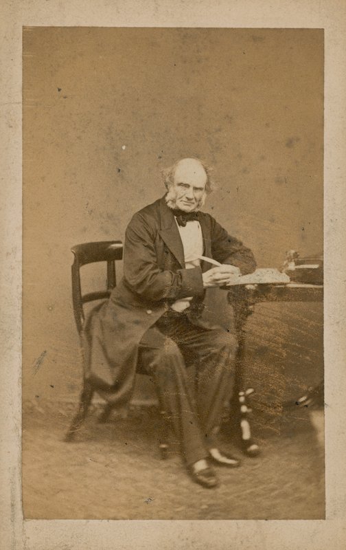 Lord John Russell af English Photographer