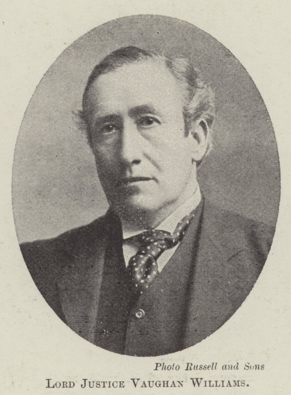 Lord Justice Vaughan Williams af English Photographer