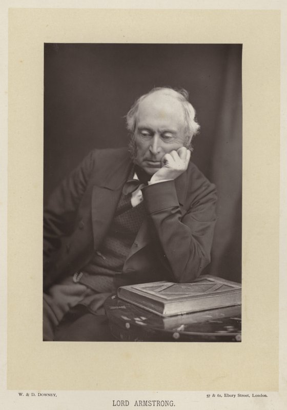 Lord William Armstrong af English Photographer