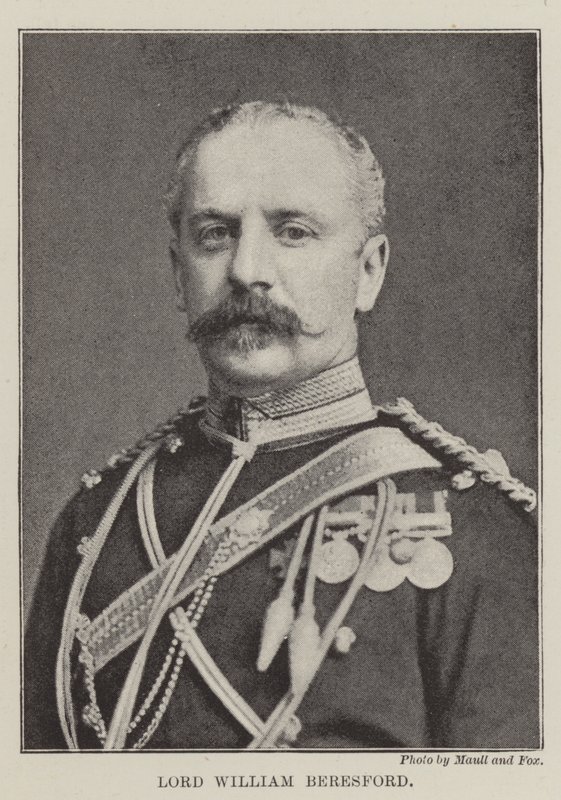 Lord William Beresford af English Photographer