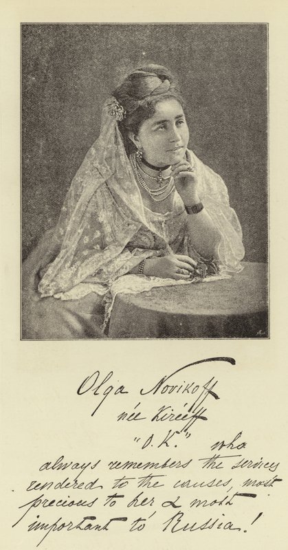 Madame Olga Novikoff af English Photographer