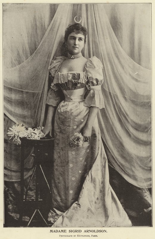 Madame Sigrid Arnoldson af English Photographer