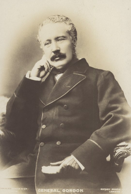 Generalmajor Charles George Gordon, af English Photographer
