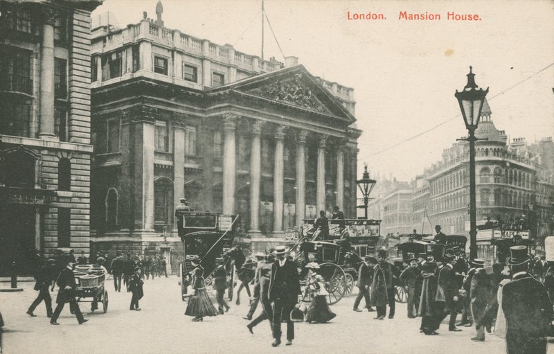Mansion House, London af English Photographer