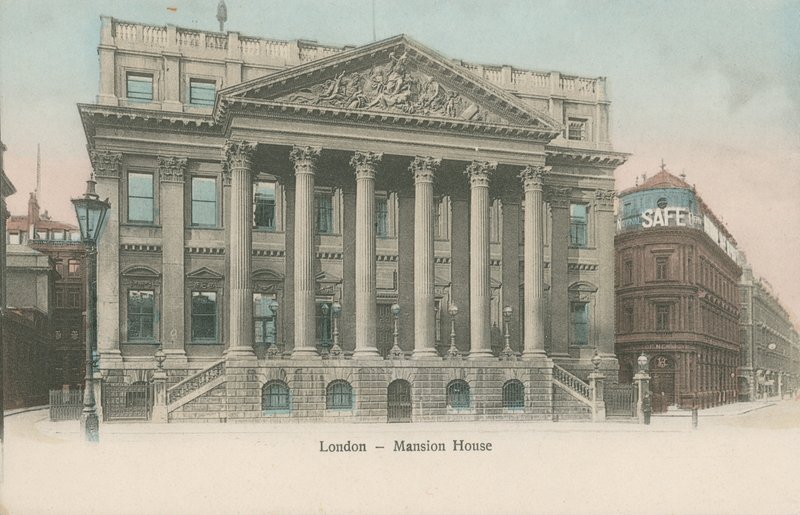 Mansion House, London af English Photographer