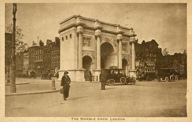 Marble Arch, London (s/h foto) af English Photographer
