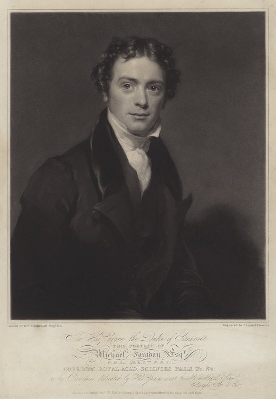 Michael Faraday, engelsk fysiker og kemiker af English Photographer