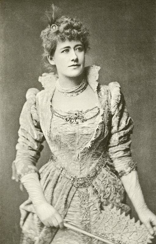Miss Ellen Terry som Beatrice (dybtryk) af English Photographer