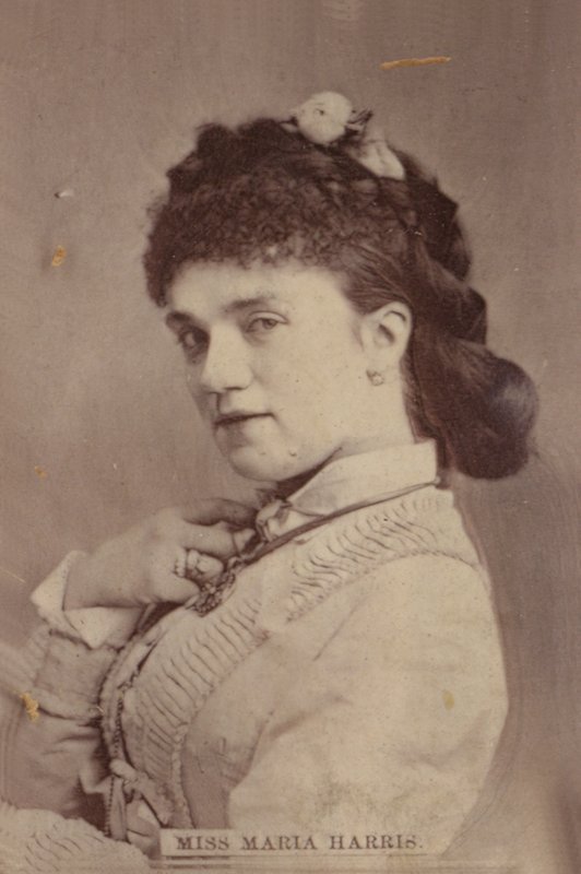 Frøken Maria Harris af English Photographer