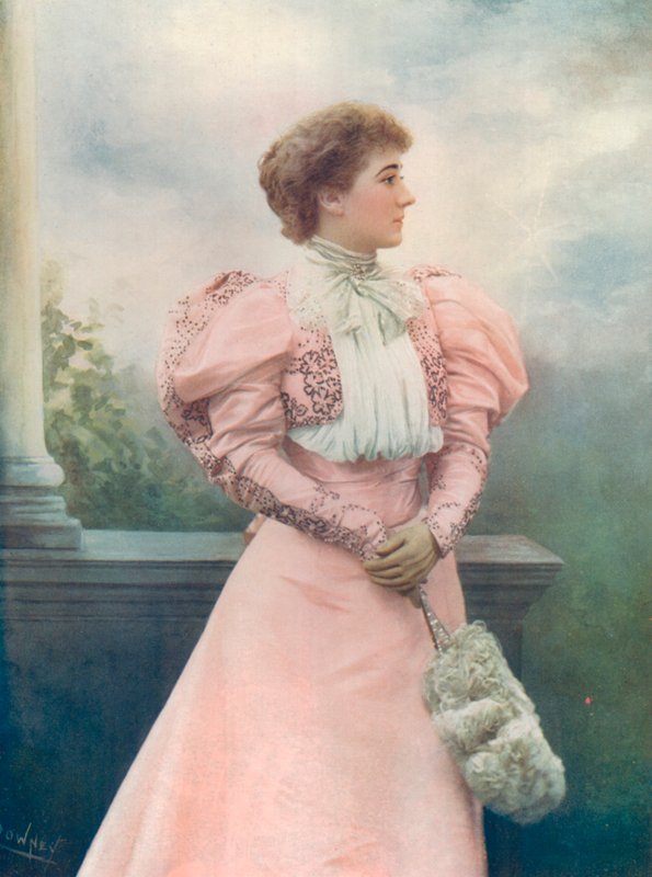 Frøken Mary Moore af English Photographer