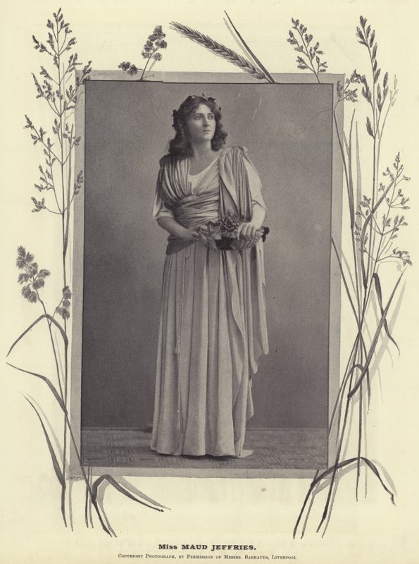 Frøken Maud Jeffries af English Photographer