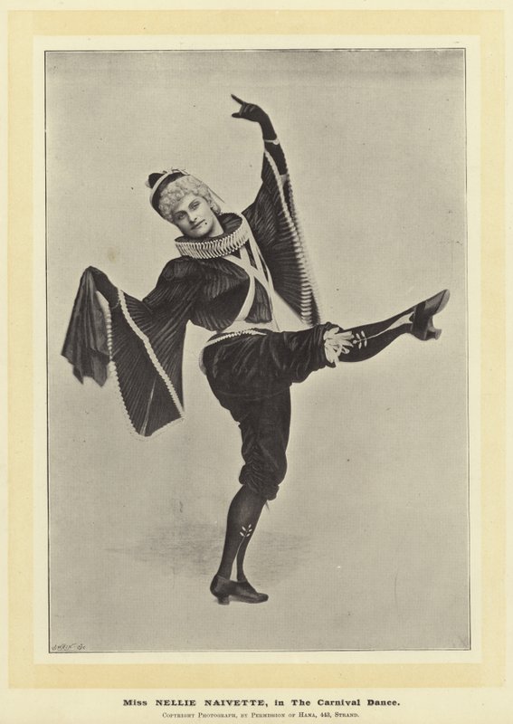Miss Nellie Naivette, i Karnevalsdansen af English Photographer