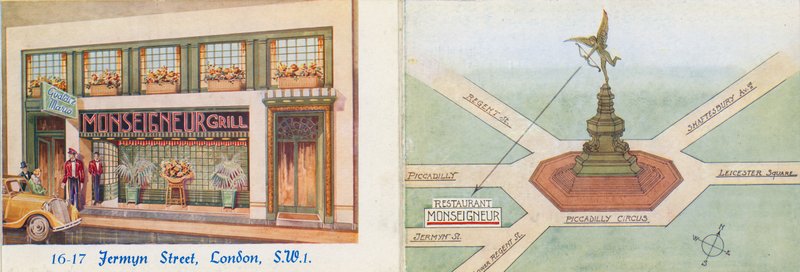 Monseigneur Grill, 16-17 Jermyn Street, London SW1 af English Photographer