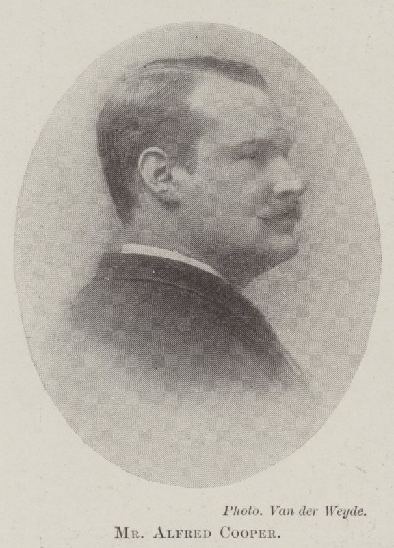 Hr. Alfred Cooper af English Photographer