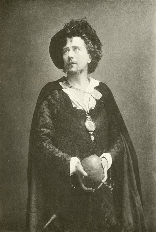 Mr Beerbohm Tree som Hamlet (gravure) af English Photographer