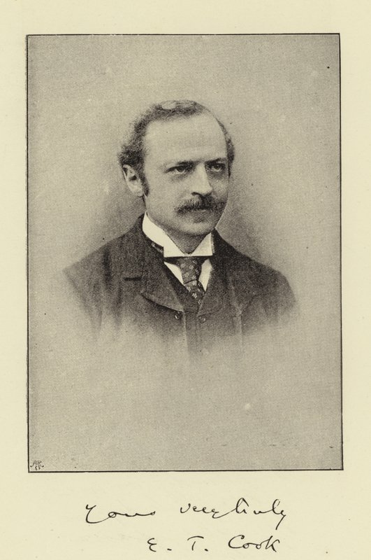 Edward T Cook af English Photographer
