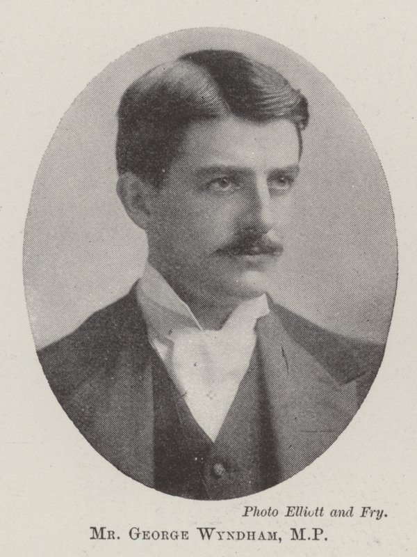 George Wyndham, MP af English Photographer