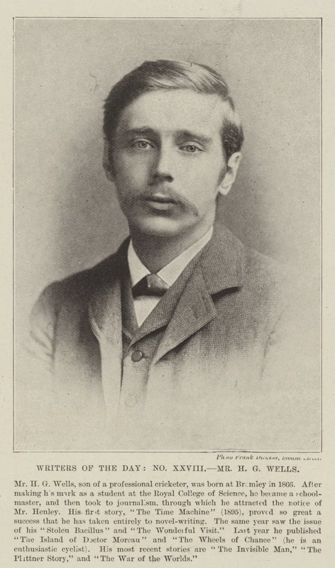 Hr. H. G. Wells af English Photographer