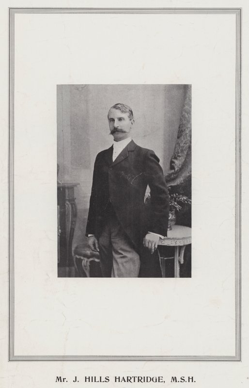 Mr. J Hills Hartridge, MSH af English Photographer