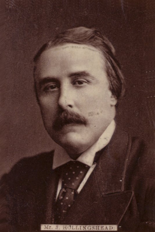 Hr. J. Hollingshead af English Photographer
