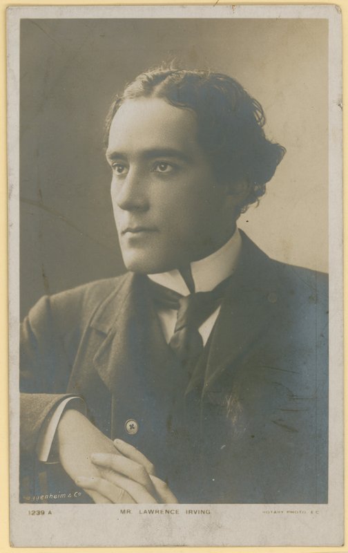 Mr Lawrence Irving, dramatiker af English Photographer