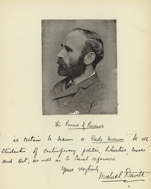 Michael Davitt af English Photographer