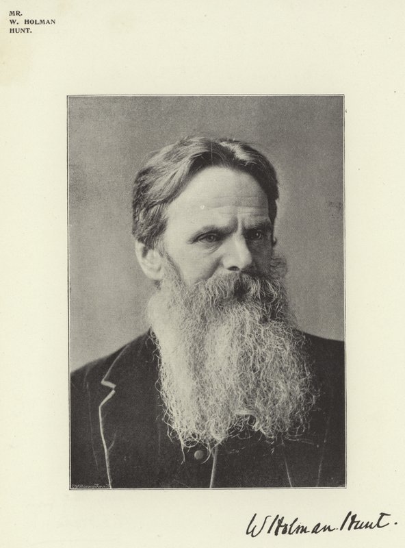W Holman Hunt af English Photographer