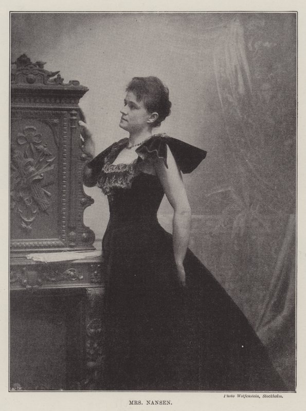 Fru Nansen af English Photographer