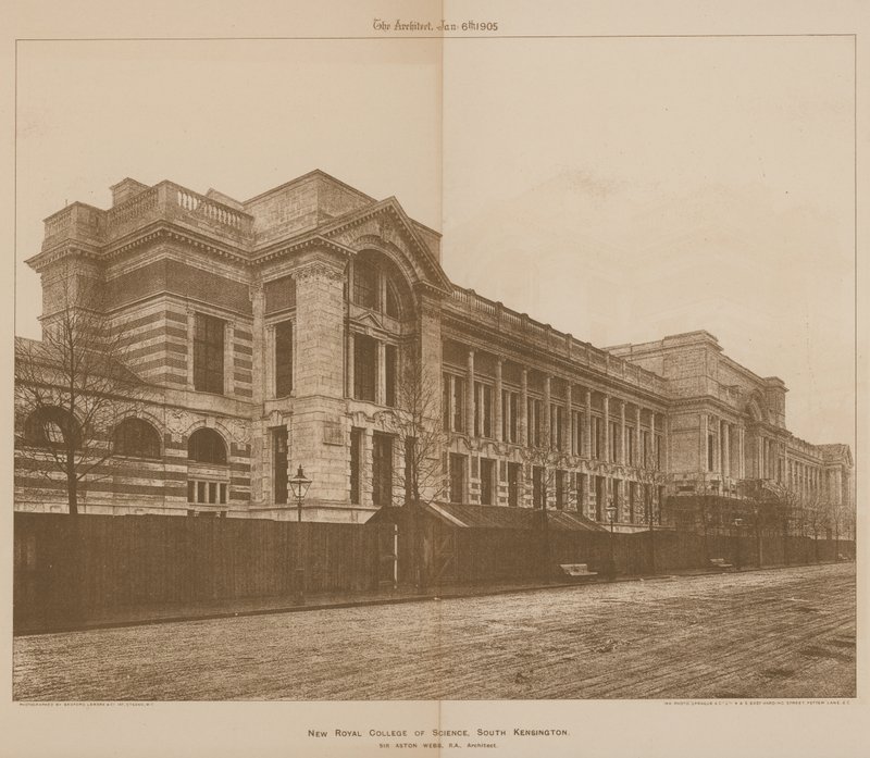 New Royal College of Science, South Kensington af English Photographer