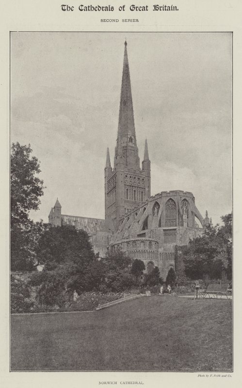 Norwich Cathedral af English Photographer