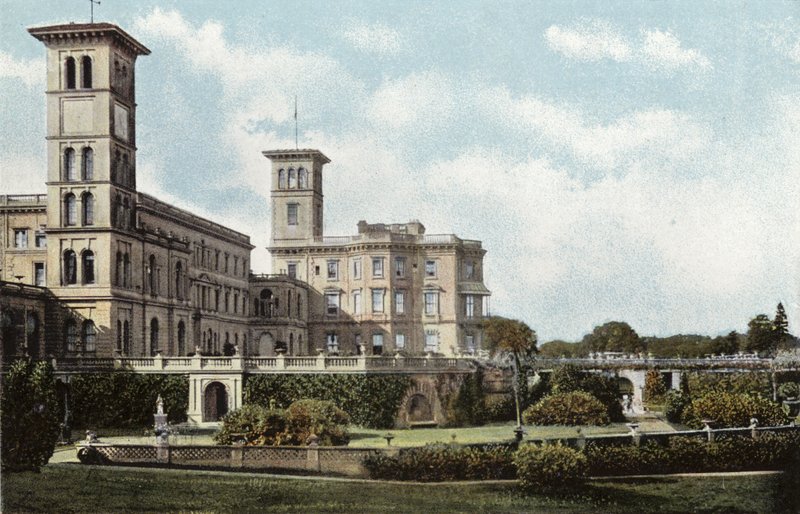 Osborne House Terrace af English Photographer