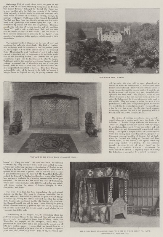 Oxborough Hall af English Photographer