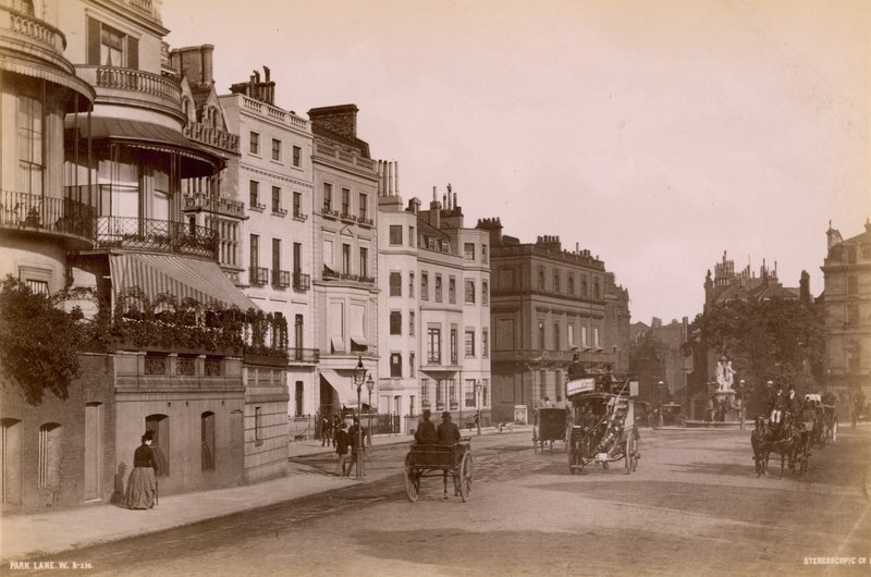 Park Lane, London af English Photographer