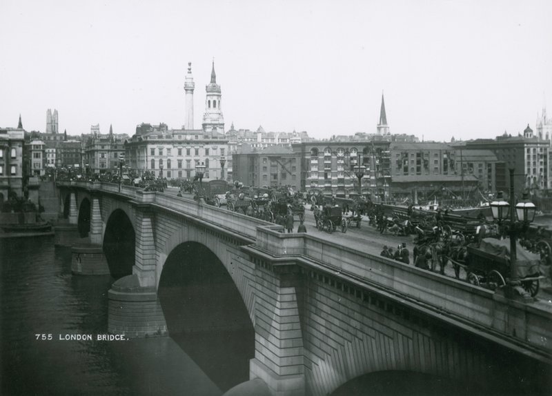 Billede af London Bridge af English Photographer