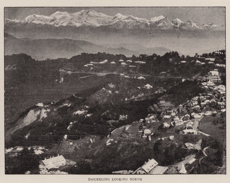 Malerisk Darjeeling af English Photographer