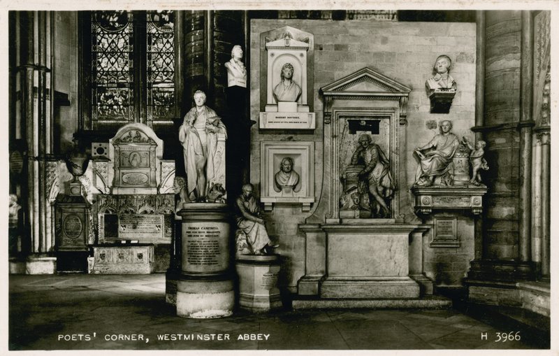 Poets Corner, Westminster Abbey af English Photographer