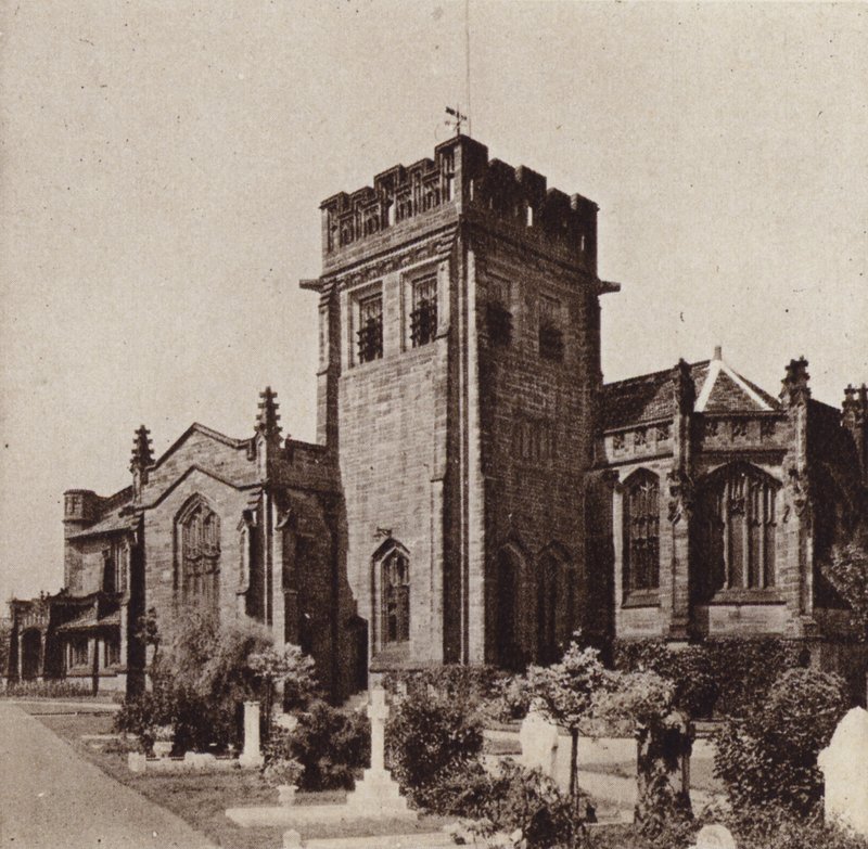Port Sunlight: Churchdani af English Photographer