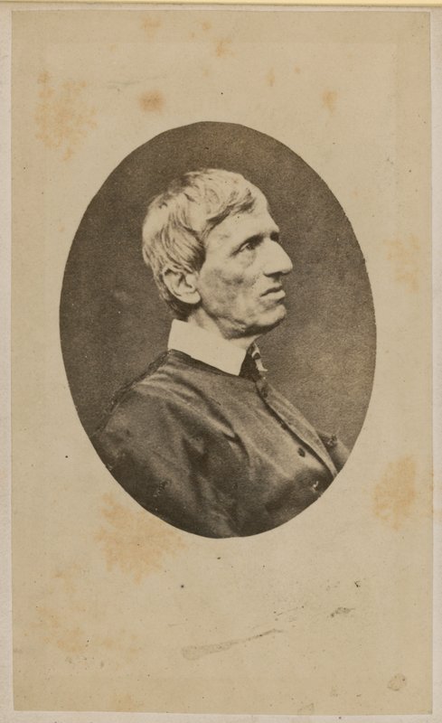 Portræt af John Henry Newman af English Photographer